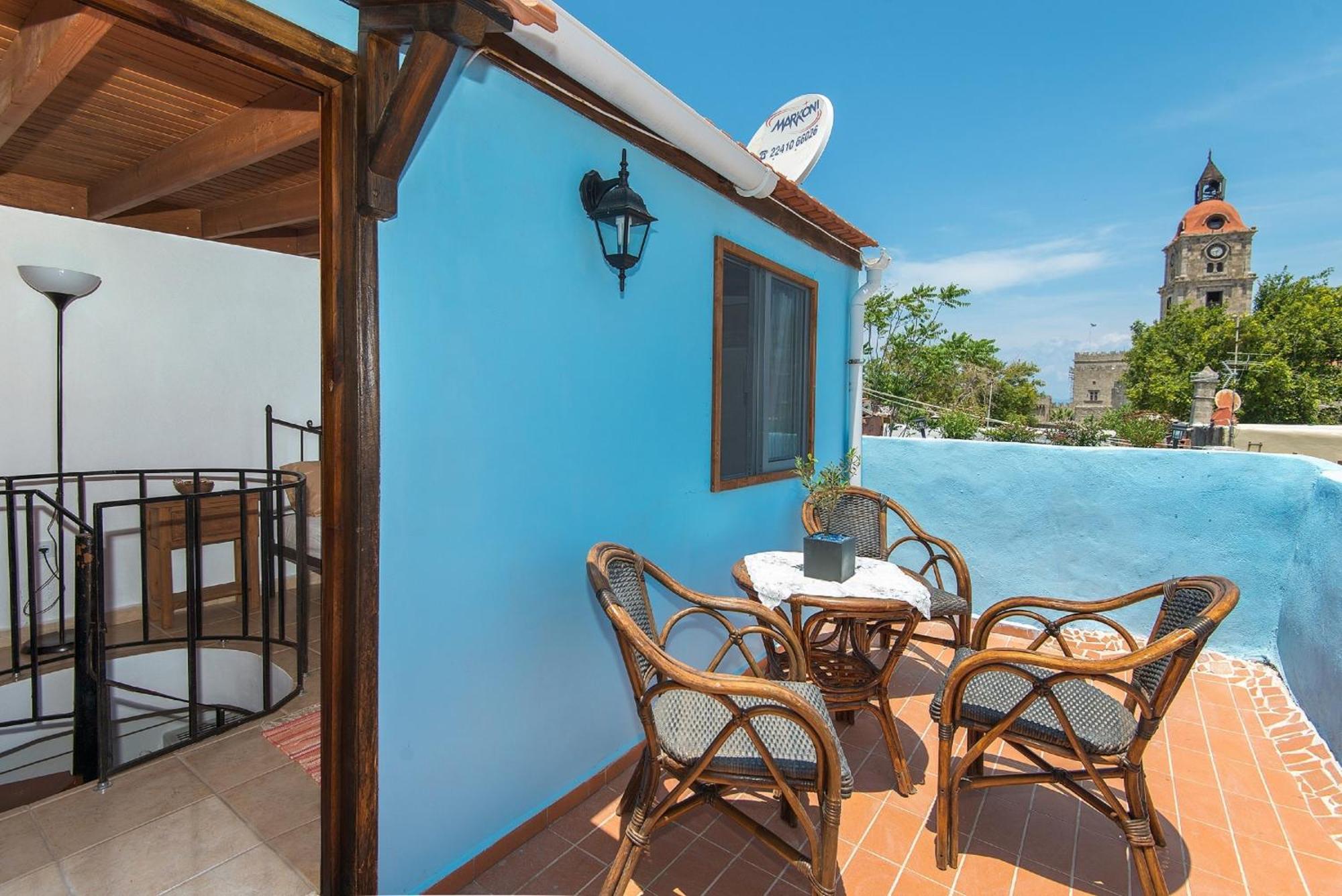 Old Town Roloi House Villa Rhodes City Kültér fotó