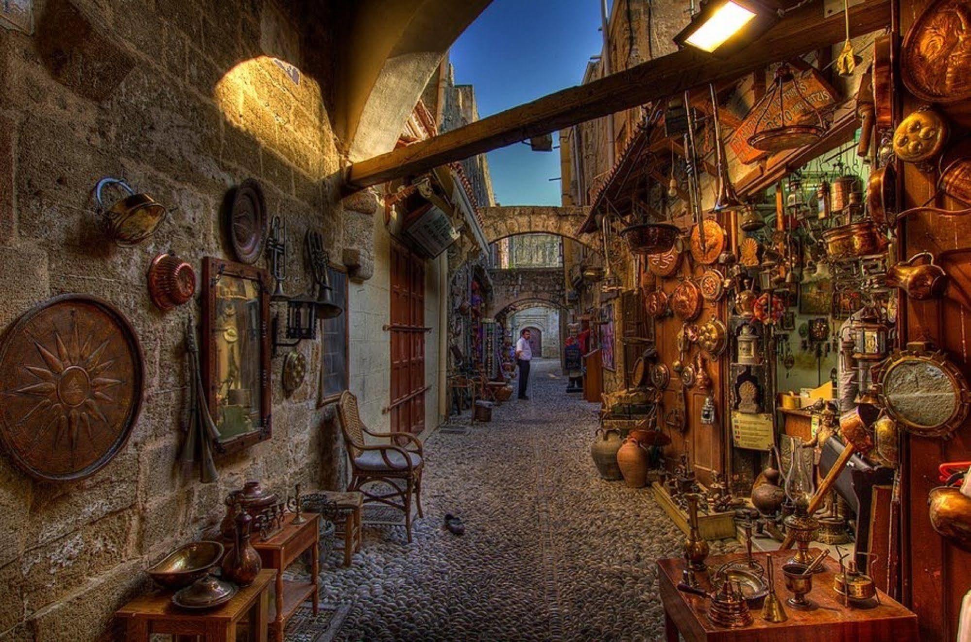 Old Town Roloi House Villa Rhodes City Kültér fotó
