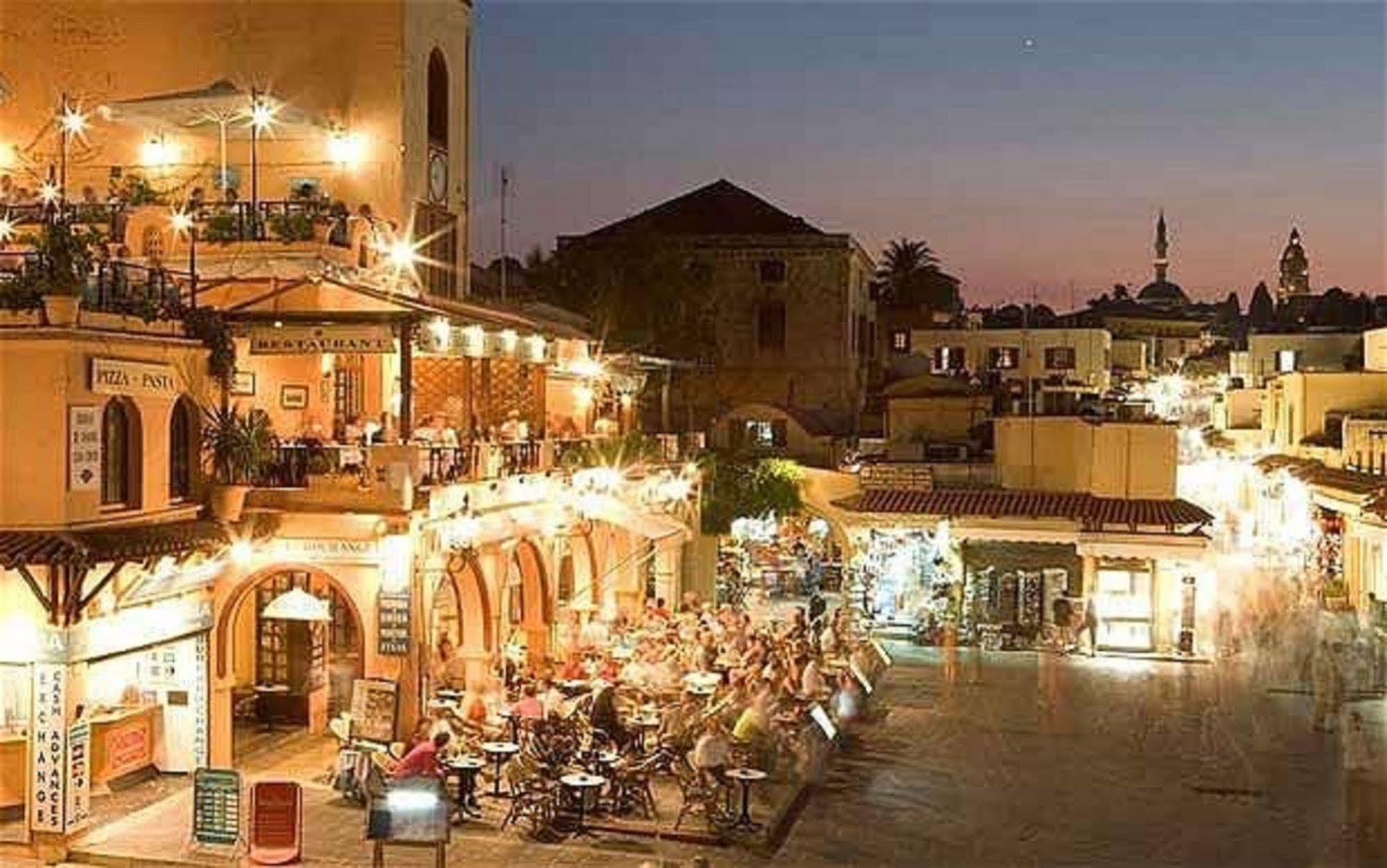 Old Town Roloi House Villa Rhodes City Kültér fotó
